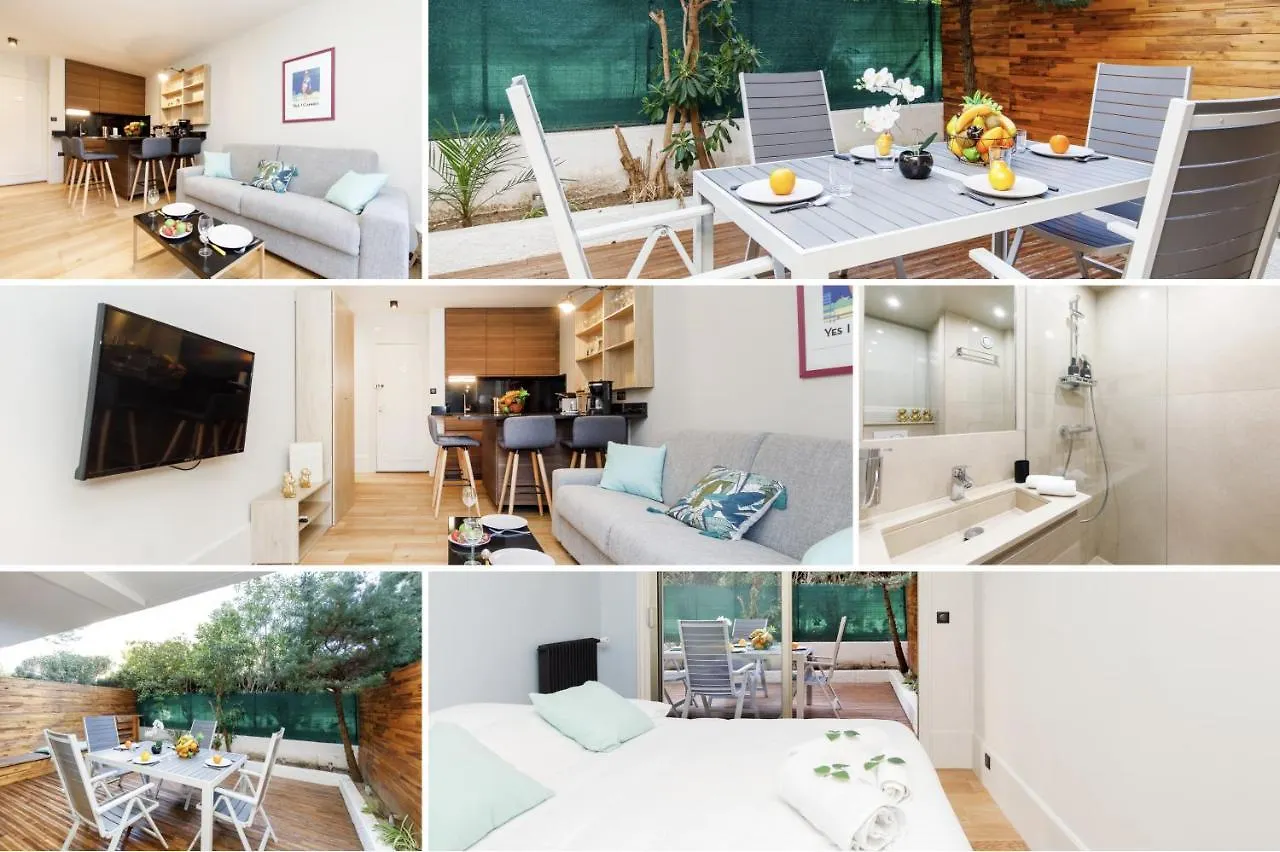 Le California - Plage Parking Prive Gratuit Terrasse Apartment Cannes